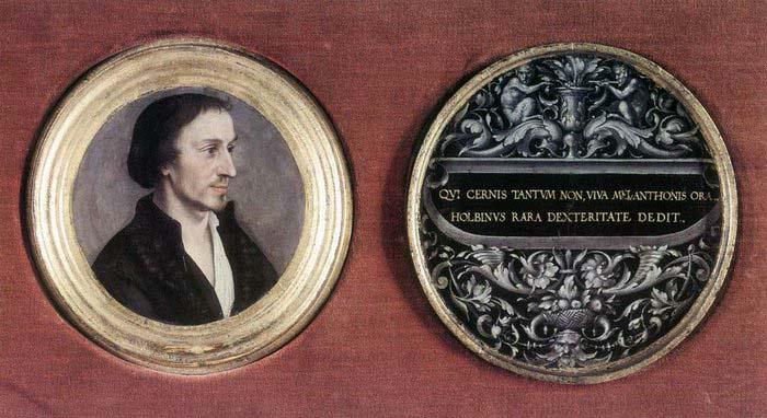 Portrait of Philipp Melanchthon, Ambrosius Holbein